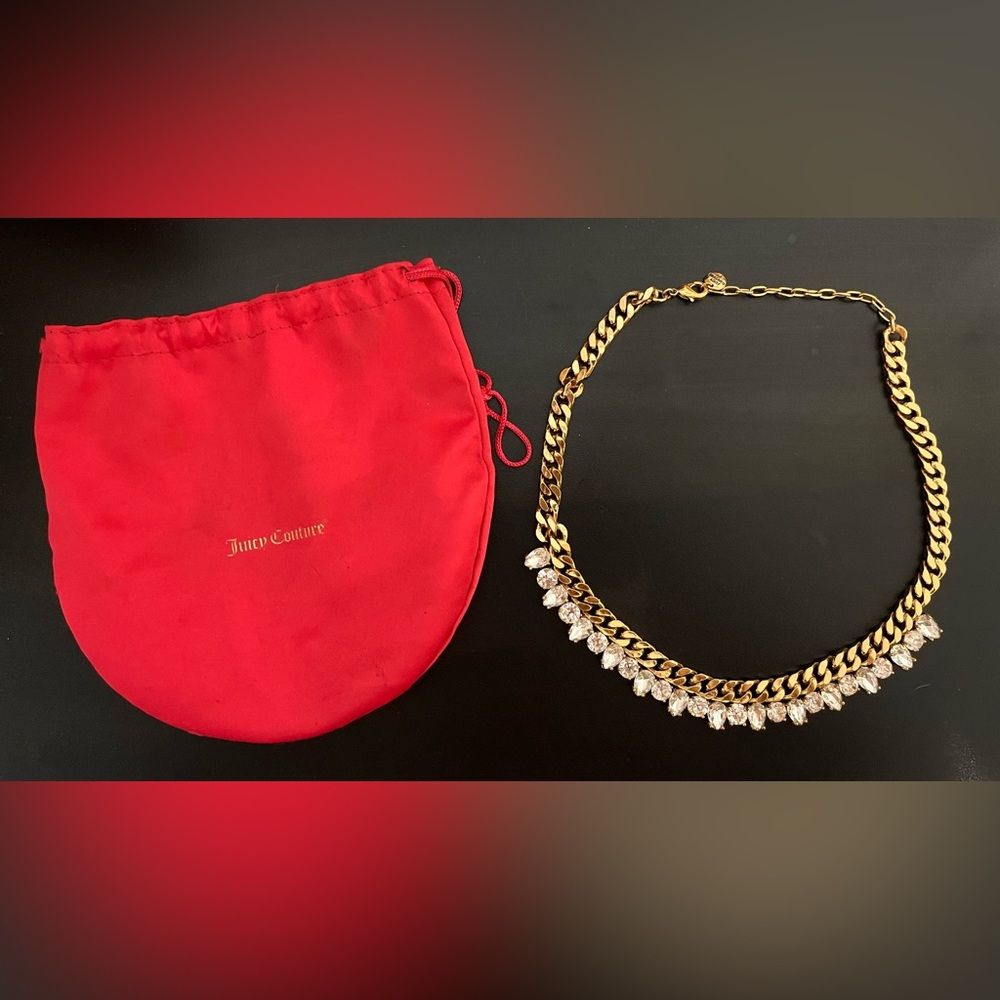 2012 JUICY COUTURE STATEMENT NECKLACE